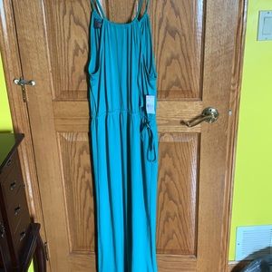 Maxi dress Covington brand M petite NWT.